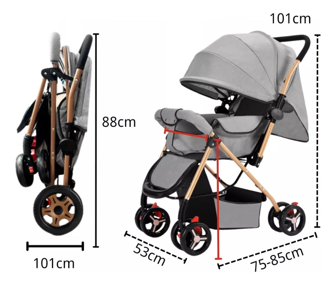 Coche Bebé Reversible Última Generación