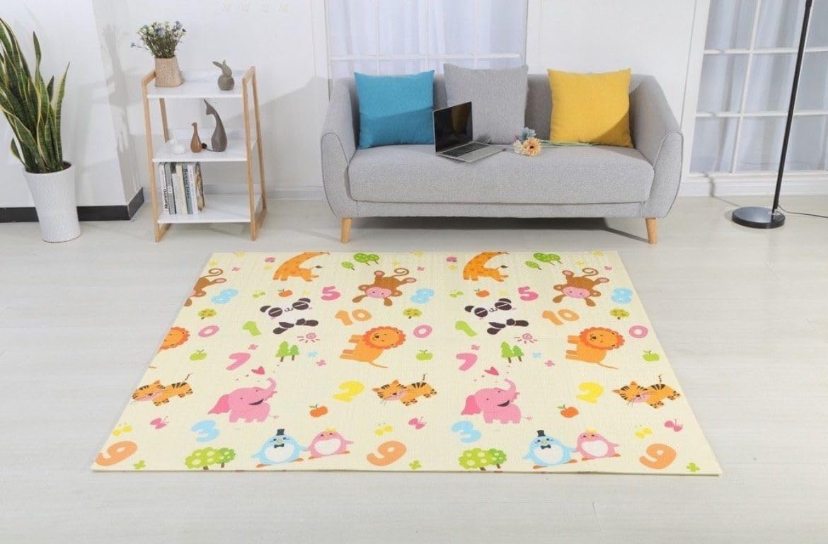 Tapete Plegable para Bebé Doble Faz 200x180 cm