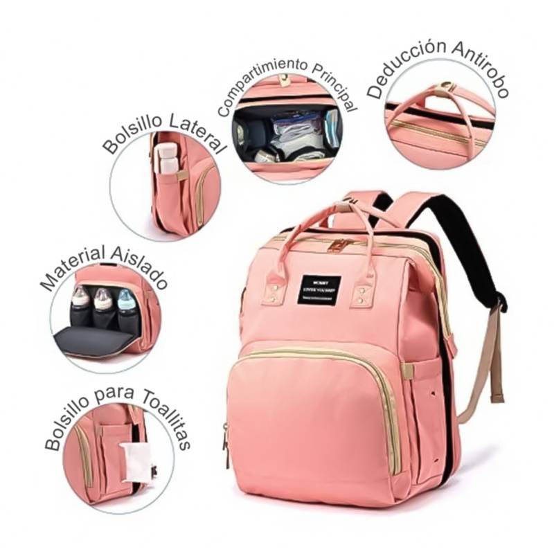 Pañalera Tipo Cuna Multiusos