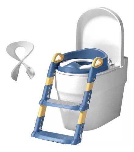 Escalera De Bano Inodoro De Ojitos
