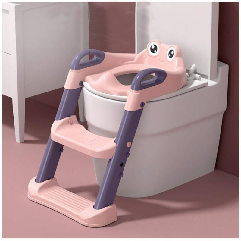 Escalera De Bano Inodoro De Ojitos