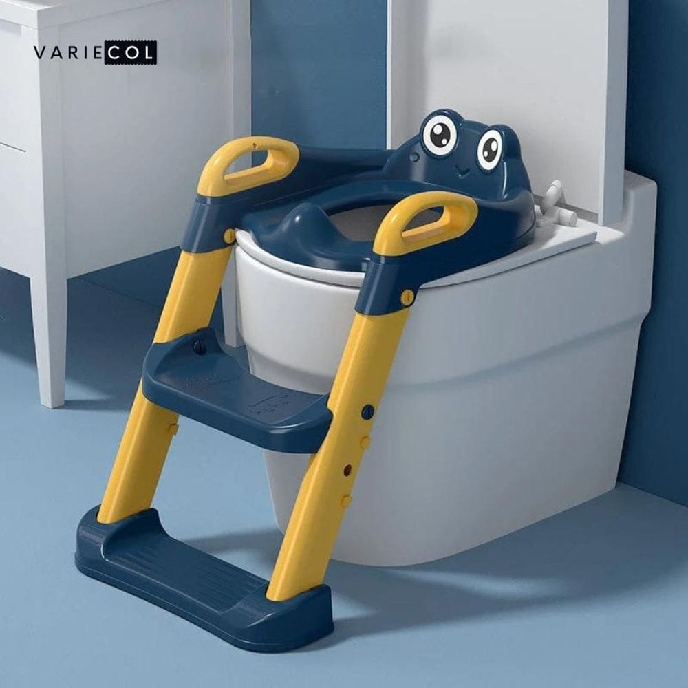 Escalera De Bano Inodoro De Ojitos