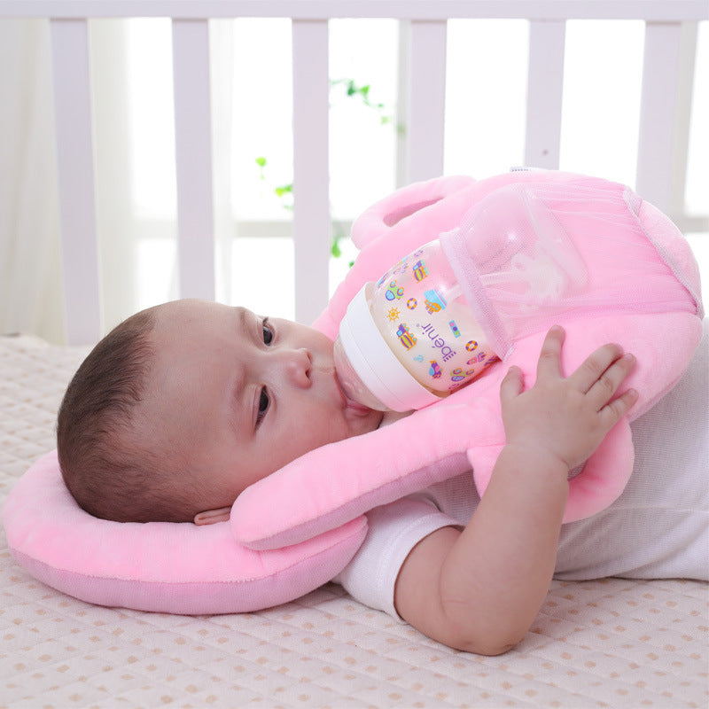 Cojín de Apoyo para Bebé con Soporte de Tetero