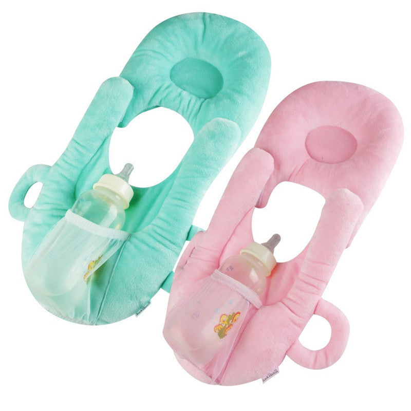 Cojín de Apoyo para Bebé con Soporte de Tetero
