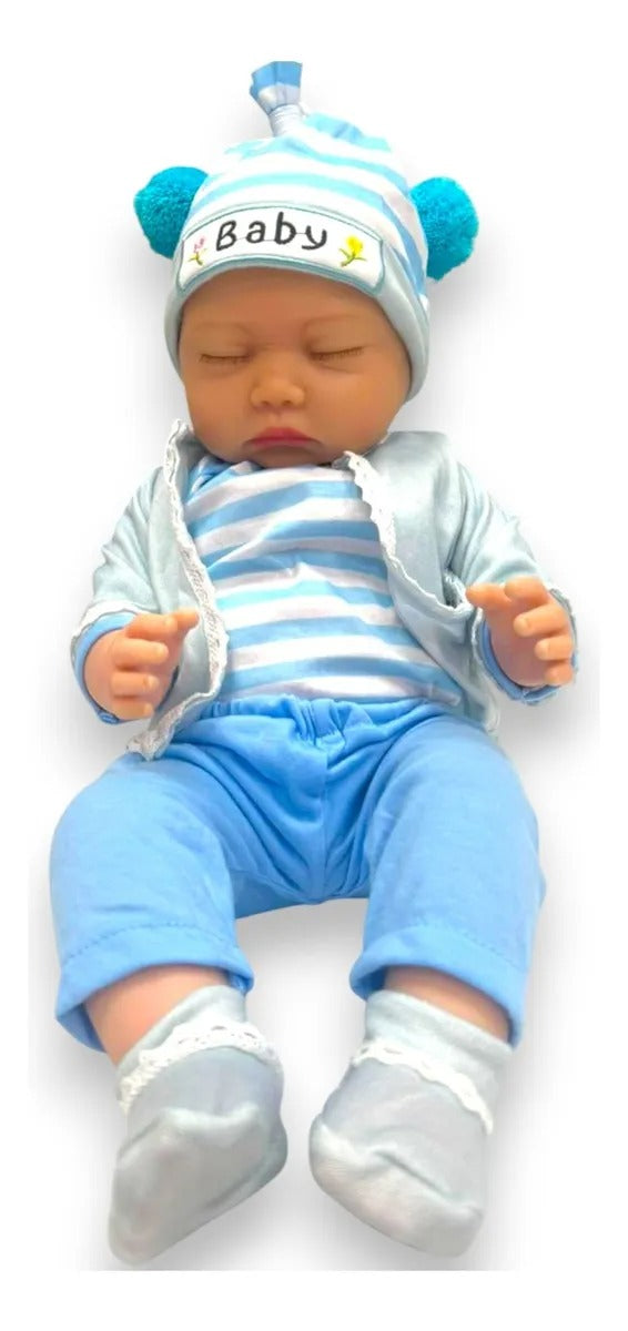 Bebé Realista de Silicona 55 cm + Accesorios
