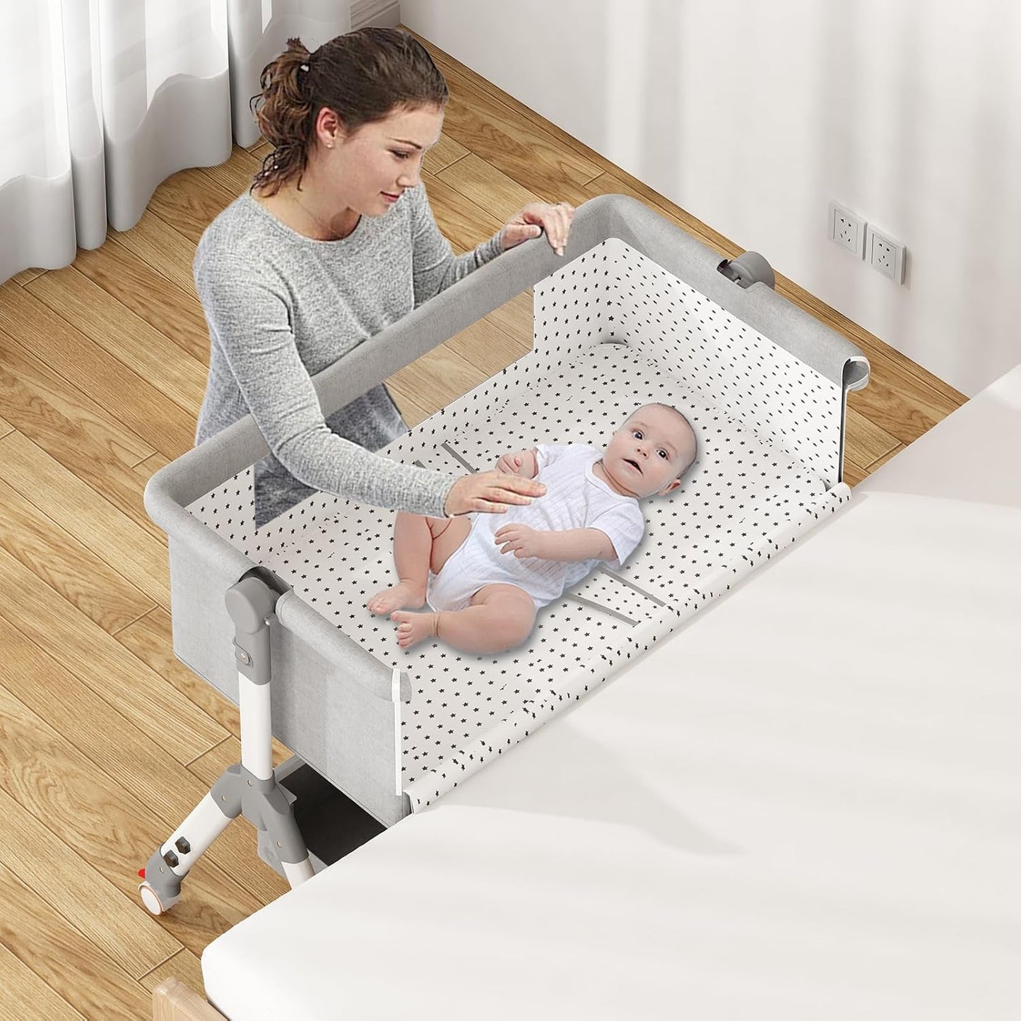 Corral Cuna Colecho Moisés 3 en 1