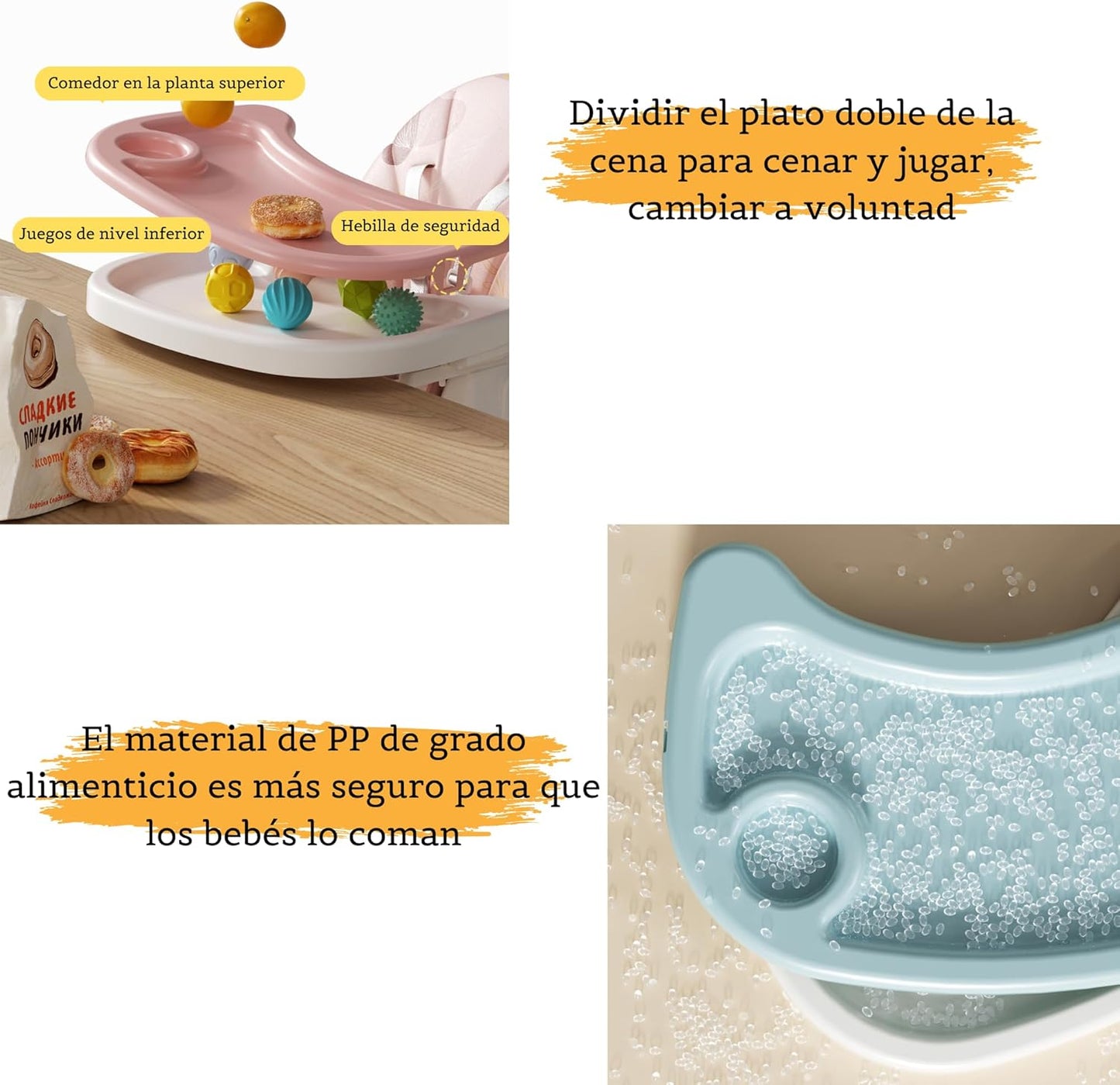 Silla Comedor Mecedora 6 en 1