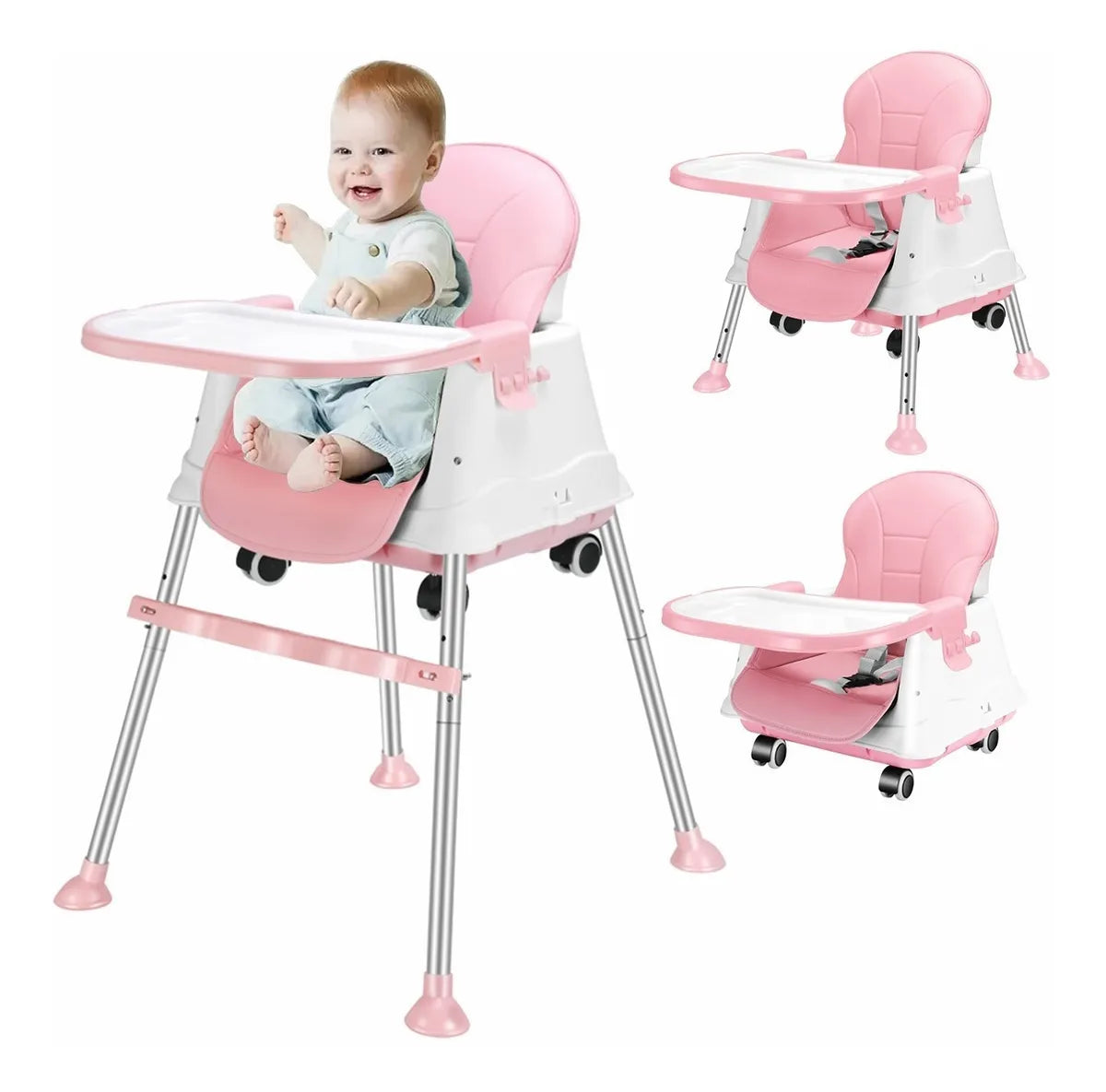 Silla Comedor Alta 4 en 1