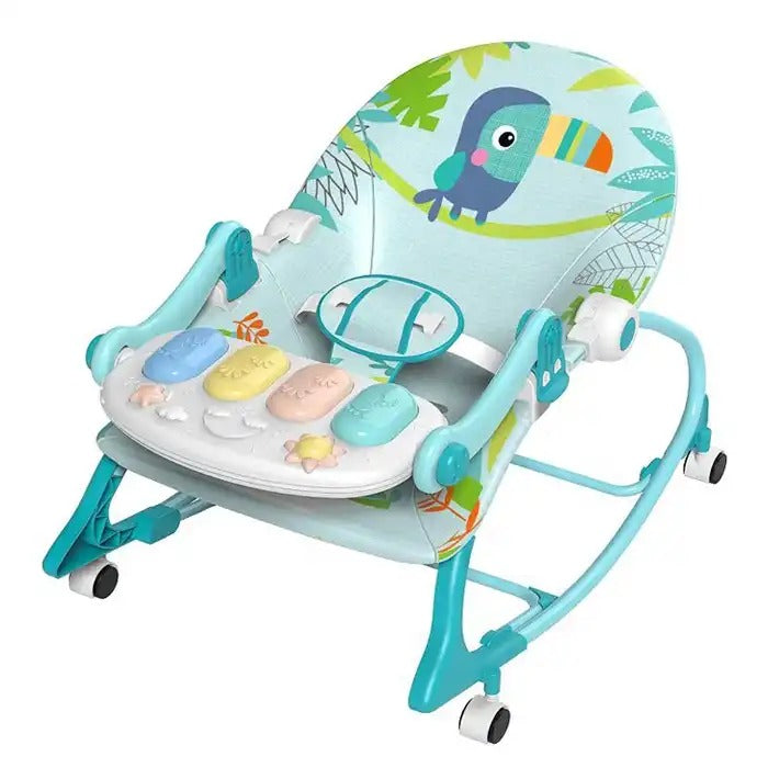 Silla Mecedora Musical con Piano y Ruedas