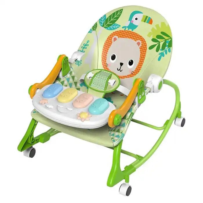 Silla Mecedora Musical con Piano y Ruedas