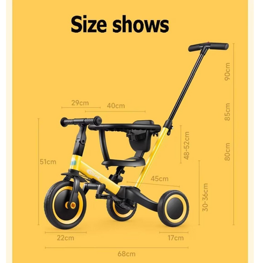 Triciclo Paseador Bicicleta de Equilibrio 5 en 1