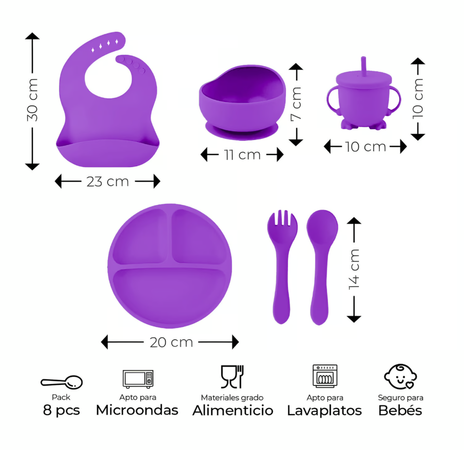 Kit de Vajilla alimentacion