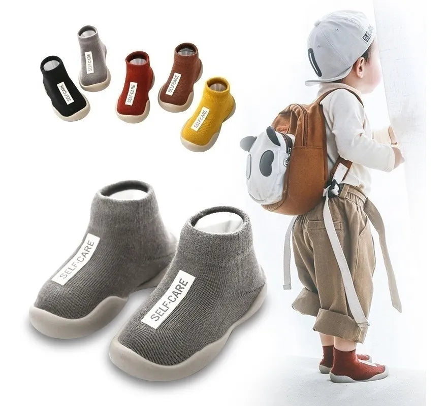 Zapatos Media Antideslizantes para Bebé