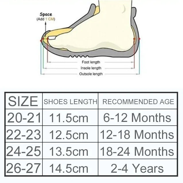 Zapatos Media Antideslizantes para Bebé
