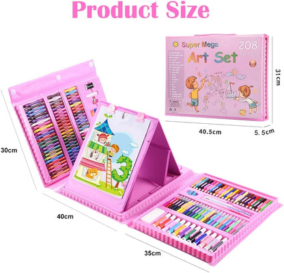 Set de Dibujo 208 Piezas