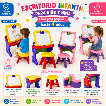 Escritorio Tablero Infantil