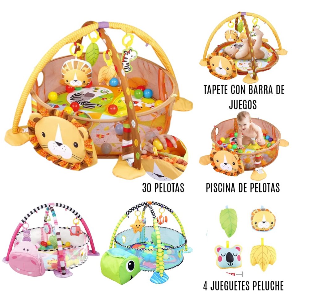 Gimnasio Corral Piscina de Pelotas 4 en 1