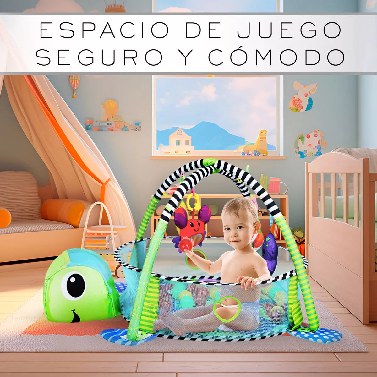 Gimnasio Corral Piscina de Pelotas 4 en 1
