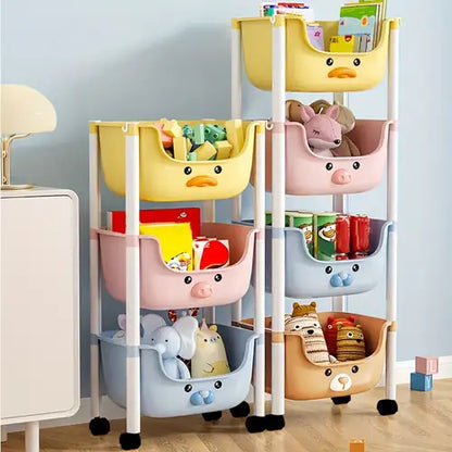 Organizador de Juguetes Infantil de 4 Niveles