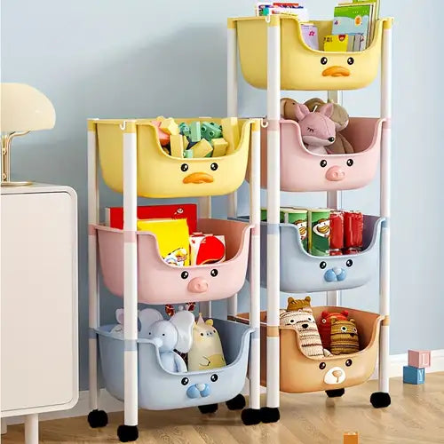 Organizador de Juguetes Infantil de 4 Niveles