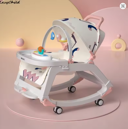 Silla Mecedora 5 En 1 Con Ruedas