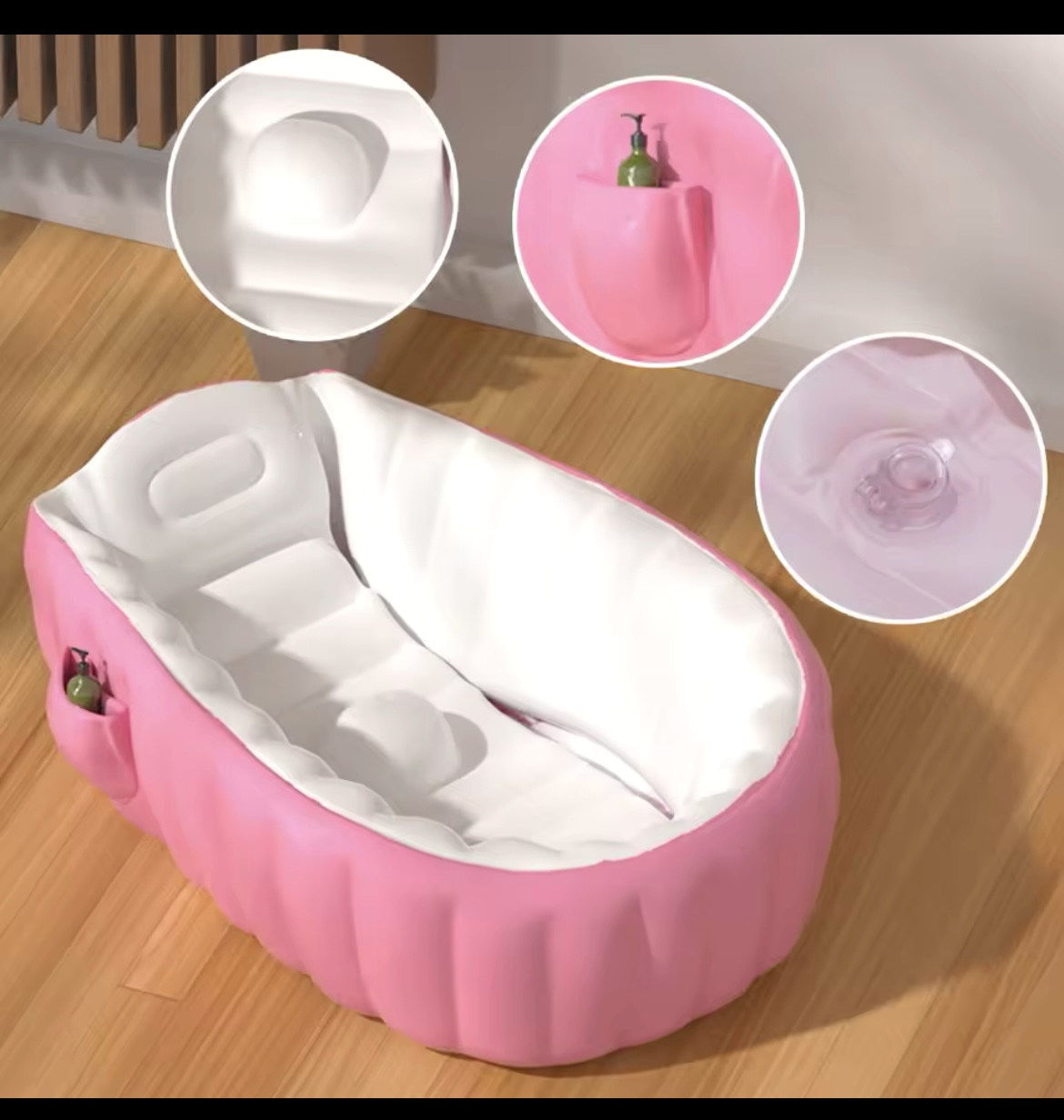 Bañera Inflable Portátil para Bebé