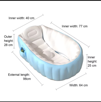 Bañera Inflable Portátil para Bebé