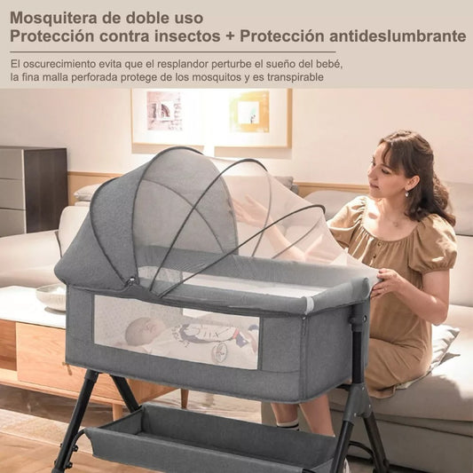 Corral Cuna Colecho Moisés Multifuncion 3 en 1