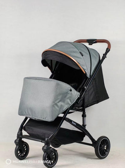 Coche Maleta Reversible con Bandeja y cubre pies