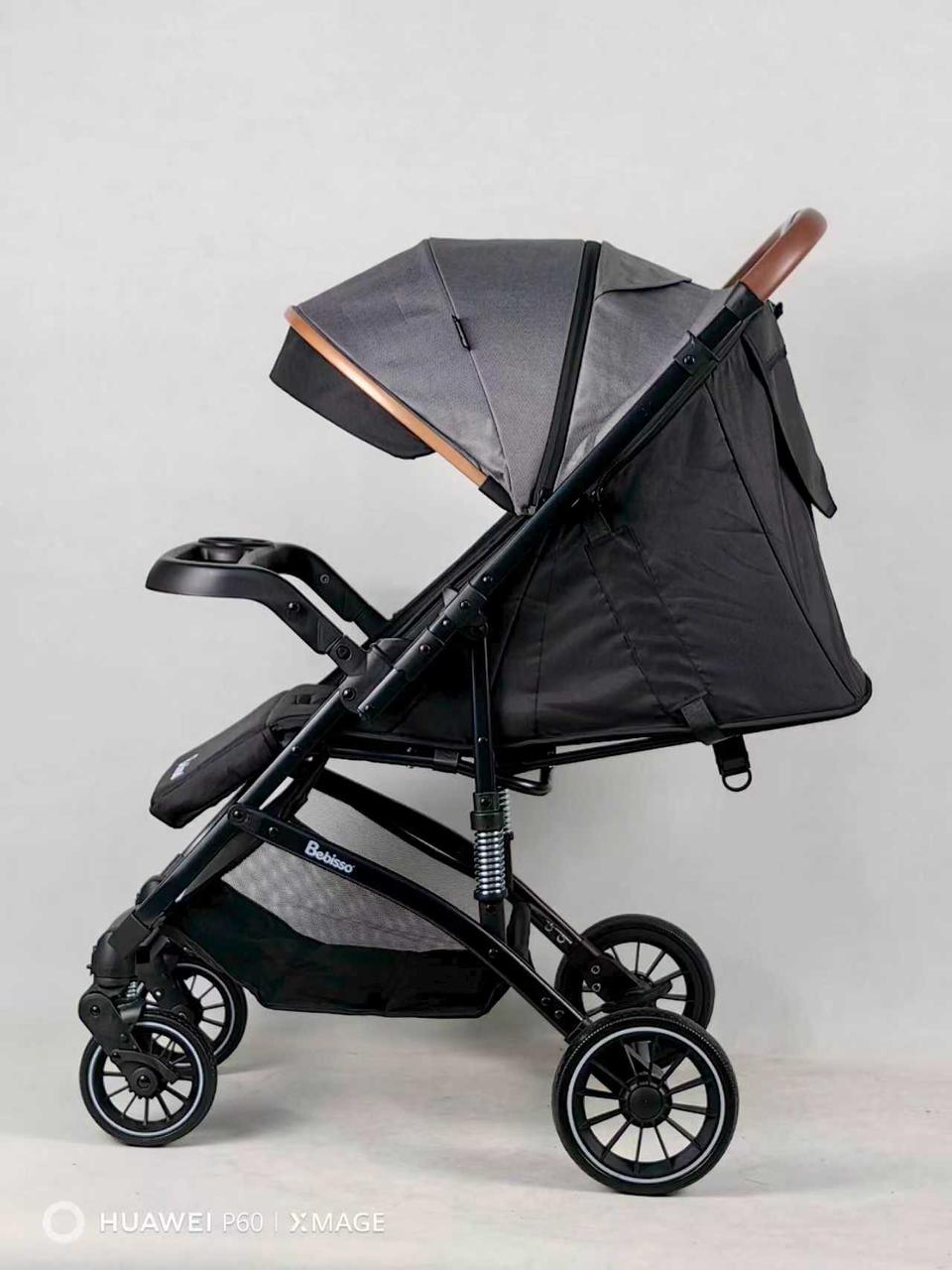 Coche Maleta Reversible con Bandeja y cubre pies