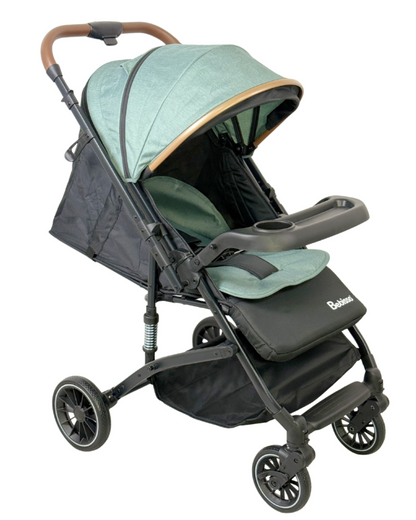 Coche Maleta Reversible con Bandeja y cubre pies
