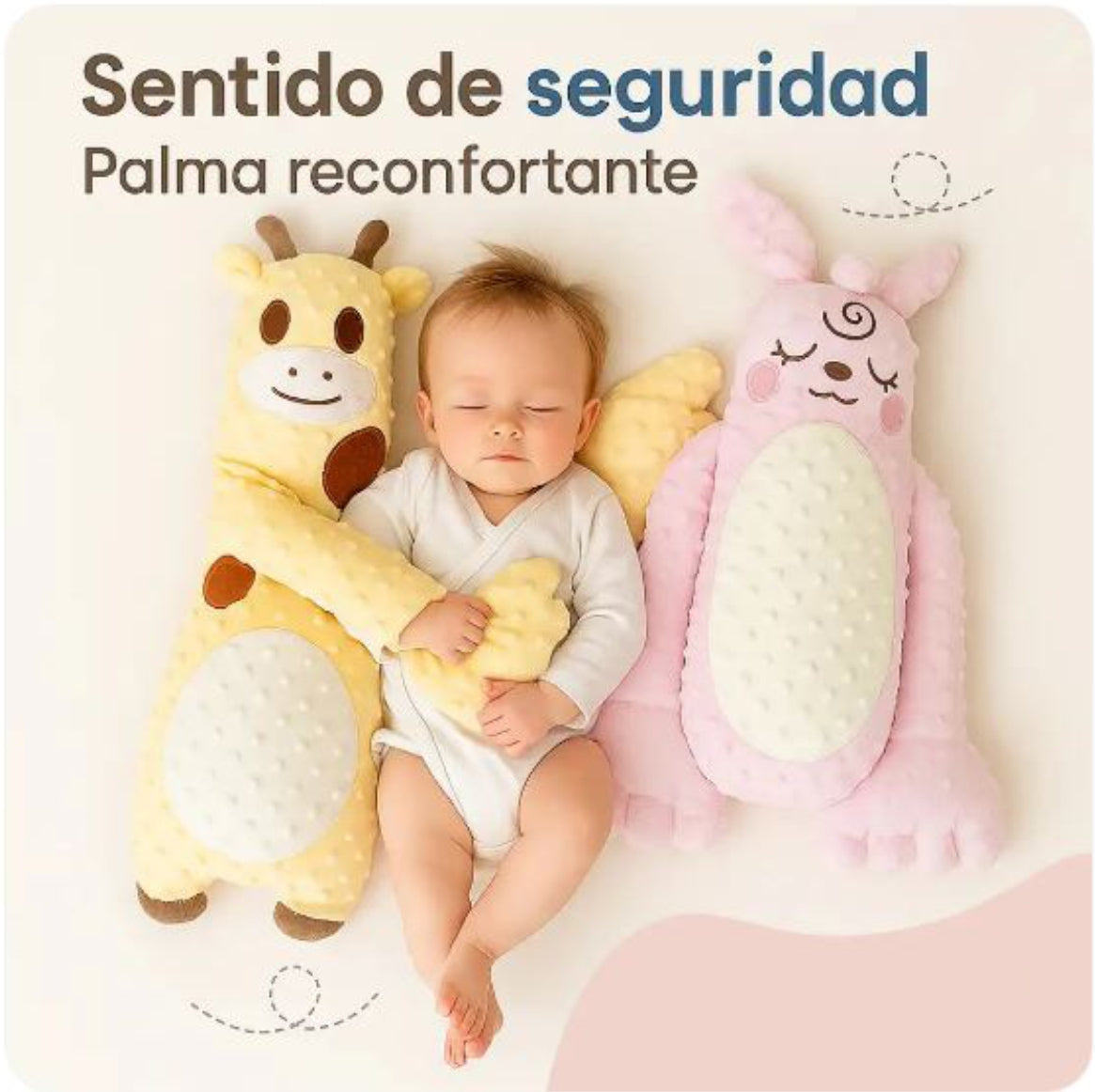 Arrullador de Bebé Almohada de Palmaditas Inteligente