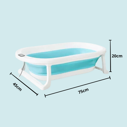 Bañera Plegable Infantil con Termómetro
