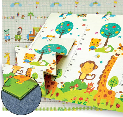 Tapete Plegable para Bebé Doble Faz 200x180 cm