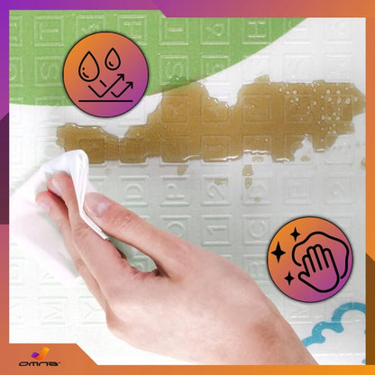 Tapete Plegable para Bebé Doble Faz 200x180 cm