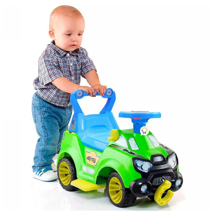 Carro Paseador Y Montable 3 En 1