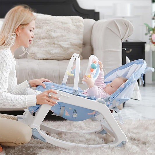 Silla Mecedora 5 En 1 Con Ruedas