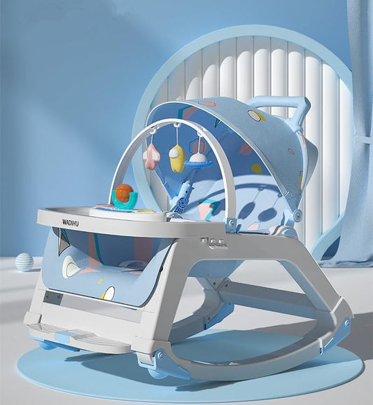 Silla Mecedora 5 En 1 Con Ruedas