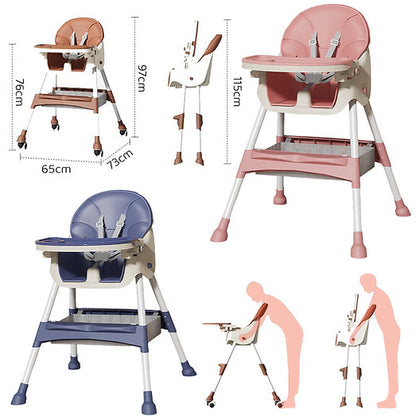 Silla Comedor 3 en 1 dos posiciones de altura