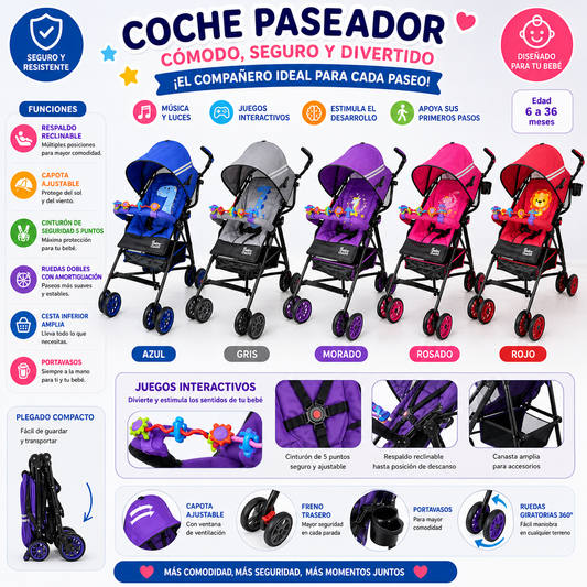 Coche Paseador Nova