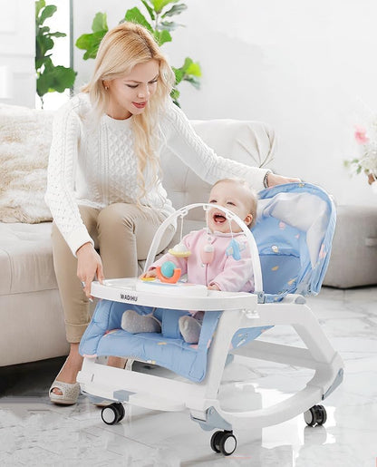 Silla Mecedora 5 En 1 Con Ruedas