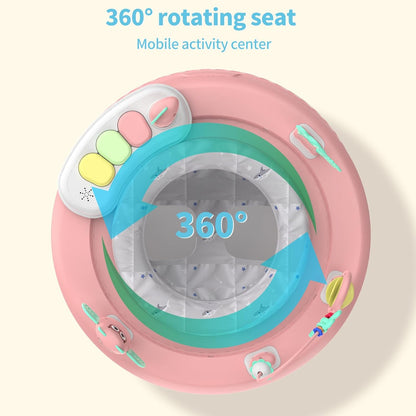 Caminador con Asiento Giratorio 360° y escritorio