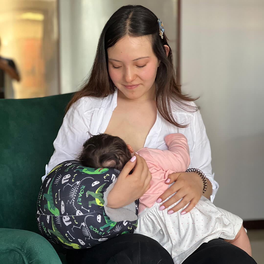 Almohada Cilindro de Lactancia para Bebé