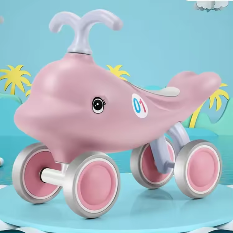 Andador Montable Musical Delfín