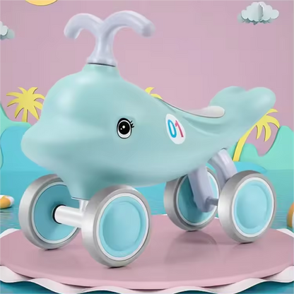 Andador Montable Musical Delfín