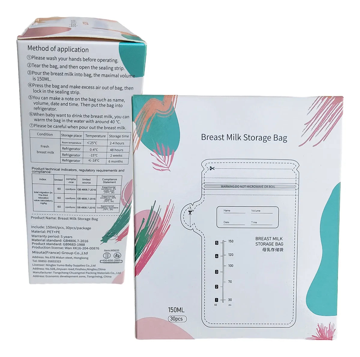 Bolsas de Lactancia x30 Unidades