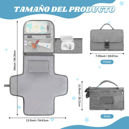 Cambiador De Panales Plegable Portatil