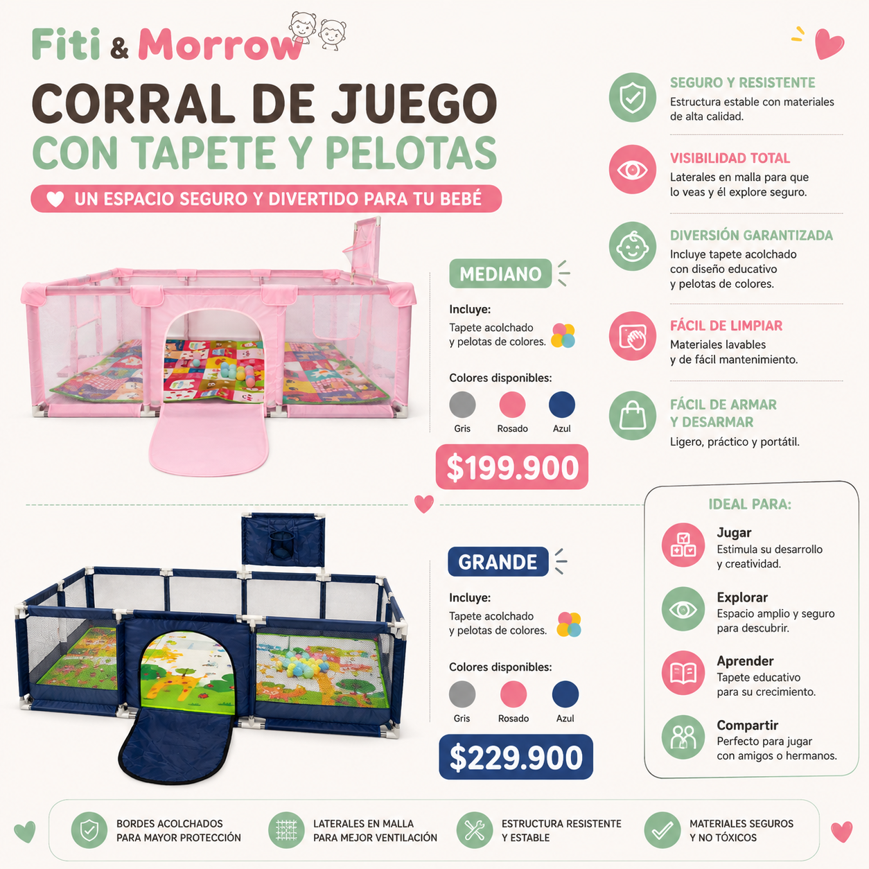 Corrales de Juegos Infantil