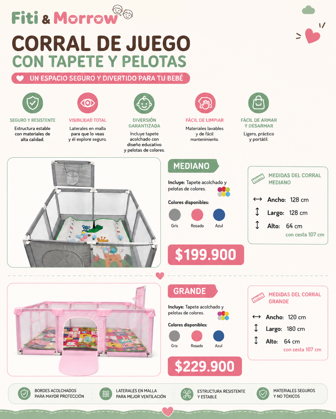 Corrales de Juegos Infantil