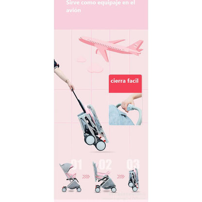 Coche Paseador Tipo Maleta